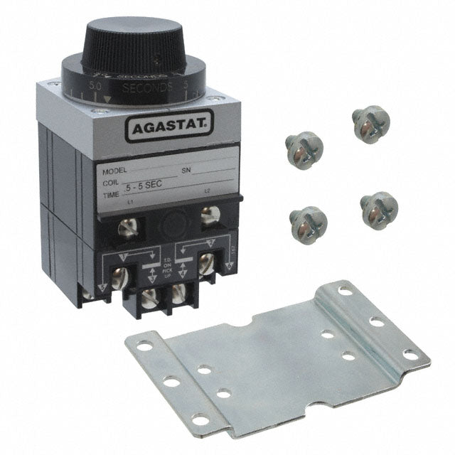 TE Connectivity Aerospace, Defense and Marine 7012AB 7000, AGASTAT Montaje en panel Relé mecánico 0.5 ~ 5 seg 10A a 240VCA