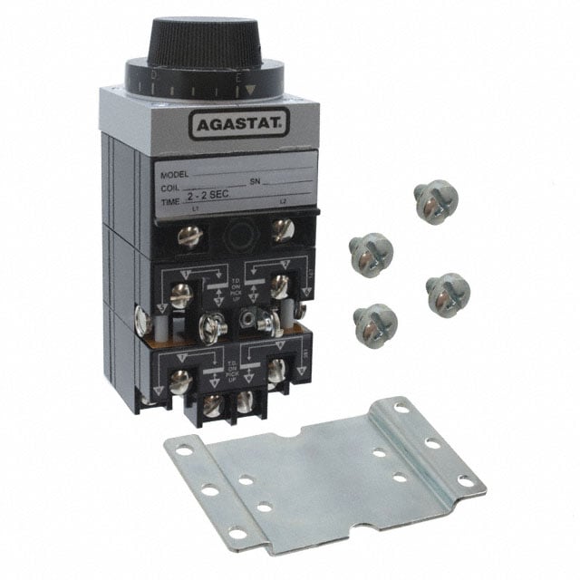TE Connectivity Aerospace, Defense and Marine 7014PA 7000, AGASTAT Montaje en panel Relé mecánico 0.2 ~ 2 seg 10A a 240VCA