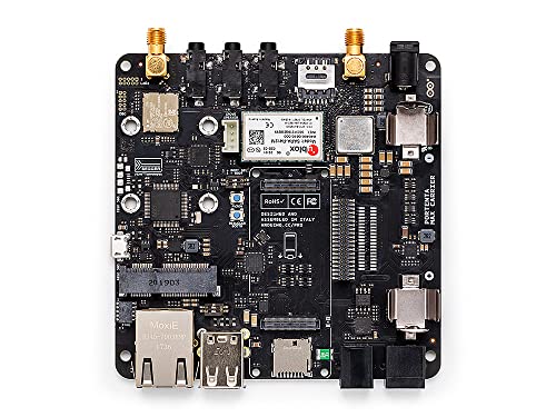 Arduino Pro Portenta Max Carrier [ABX00043] - SBC de grado industrial con multiconectividad (LoRa®, CAT-M1, NB-IoT, Ethernet), depurador JTAG y soporte de IA perimetral para automatización y robótica