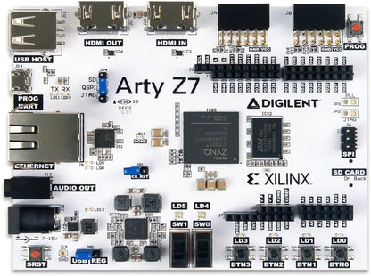 Digilent Arty Z7: AP SoC Zynq-7000 Junta de Desarrollo para Creadores y Aficionados (Art Z7-10) Tarjeta