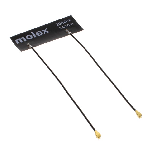 Molex 2084820100 208482 802.15.4, BlueTooth, WiFi UHF (2GHz ~ 3GHz), SHF (f > 4GHz)