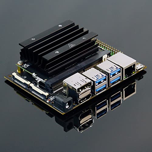 YAHBOOM Jetson Nano 4GB RAM Development Board Kit (SUB) B01 con módulo oficial para inteligencia artificial Python Programación