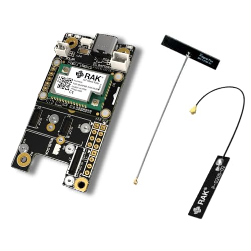 RAK Kit de inicio inalámbrico WisBlock Meshtastic US915 Base RAK19007 + Core RAK4631