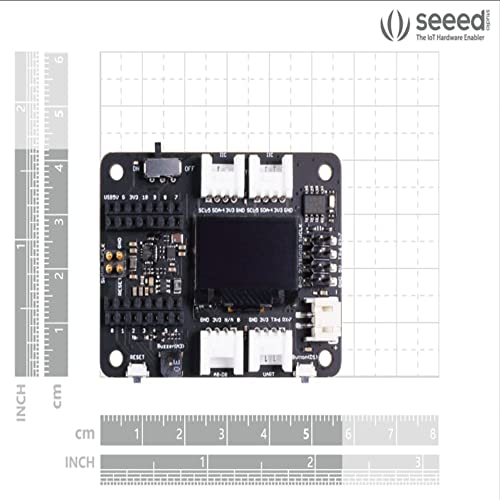 Tarjeta multifuncional del SD del motor del tablero de expansión de RTC Xiao de la pantalla OLED