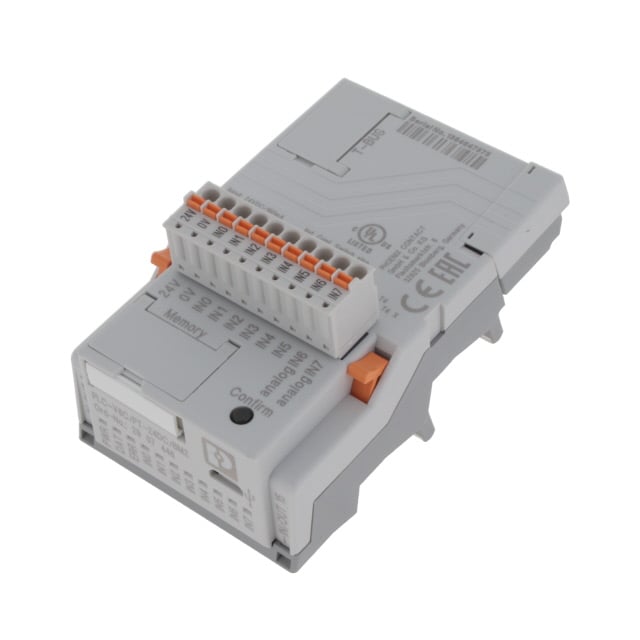 Phoenix Contact 2907446 PLC-V8C PLC-V8C/PT-24DC/BM2 8 - Digital (6), Analog/Digital (2)
