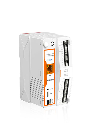 Servidor Ethernet remoto IO Edge Computing Gateway MQTT/SSL RS485/232/Ethernet Modbus RTU a TCP Json Modbus Polling USR-M100