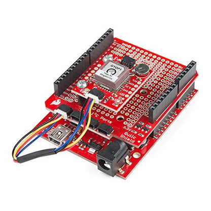 SparkFun Desconexión GPS - XA1110 (Qwiic) - Pequeño tablero compatible con I2C Fácil conexión Incluye XA1110 (Titan X1) Módulo GPS Soporta GPS GLONASS QZSS SBAS+210 PRN/99 búsqueda/33 canales de seguimiento simultáneo