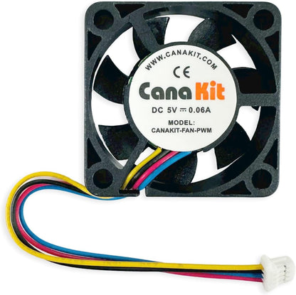 CanaKit Raspberry Pi 5 Starter Kit PRO - Turbina Negro (128GB Edition) (8GB RAM)
