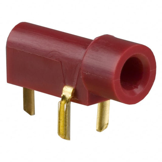 TE Connectivity AMP Connectors 350180-2 - PC Test Point Jack Through Hole, Right Angle