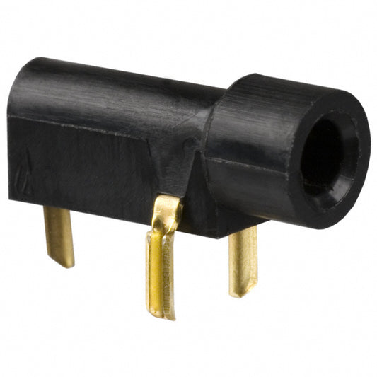 TE Connectivity AMP Connectors 350180 - PC Test Point Jack Through Hole, Right Angle
