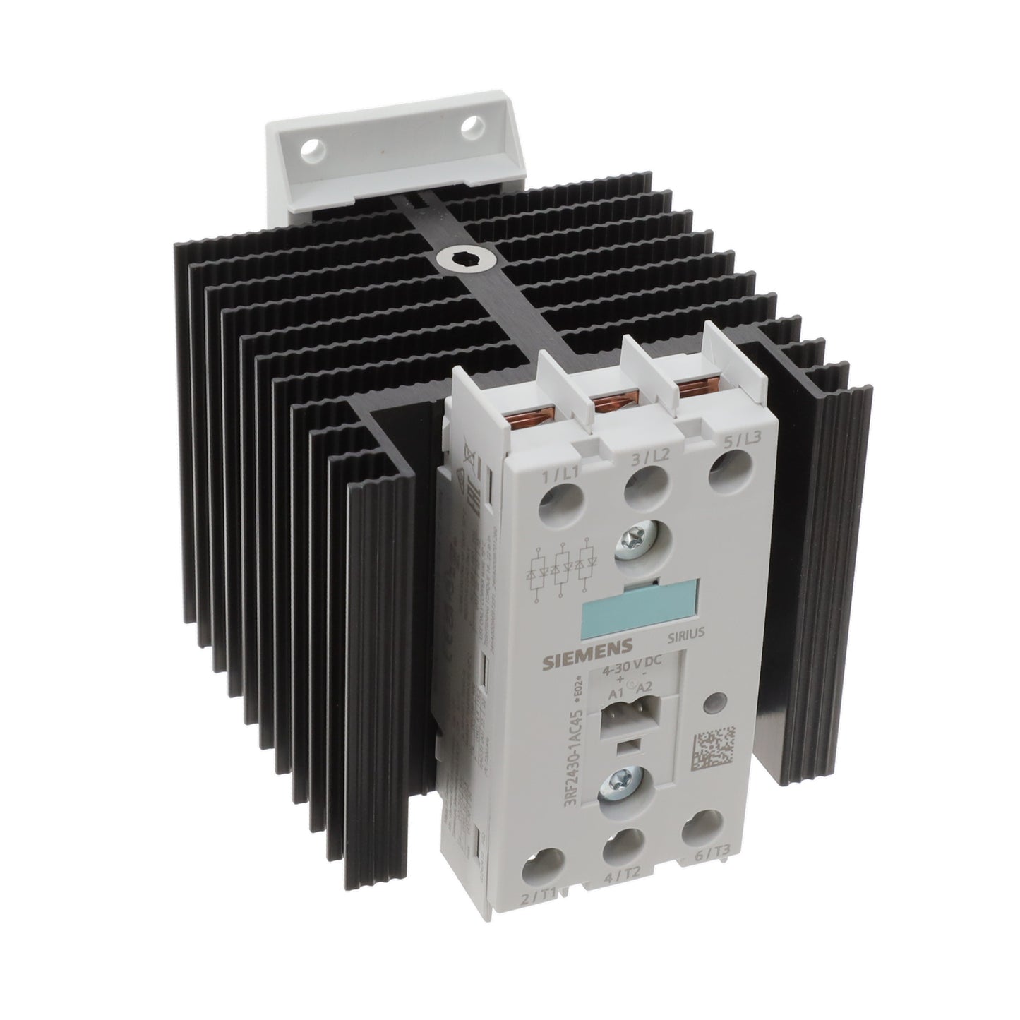 Siemens 3RF24301AC45 SIRIUS Riel DIN 3PST-NO (Normalmente abierto) (3 Forma A)