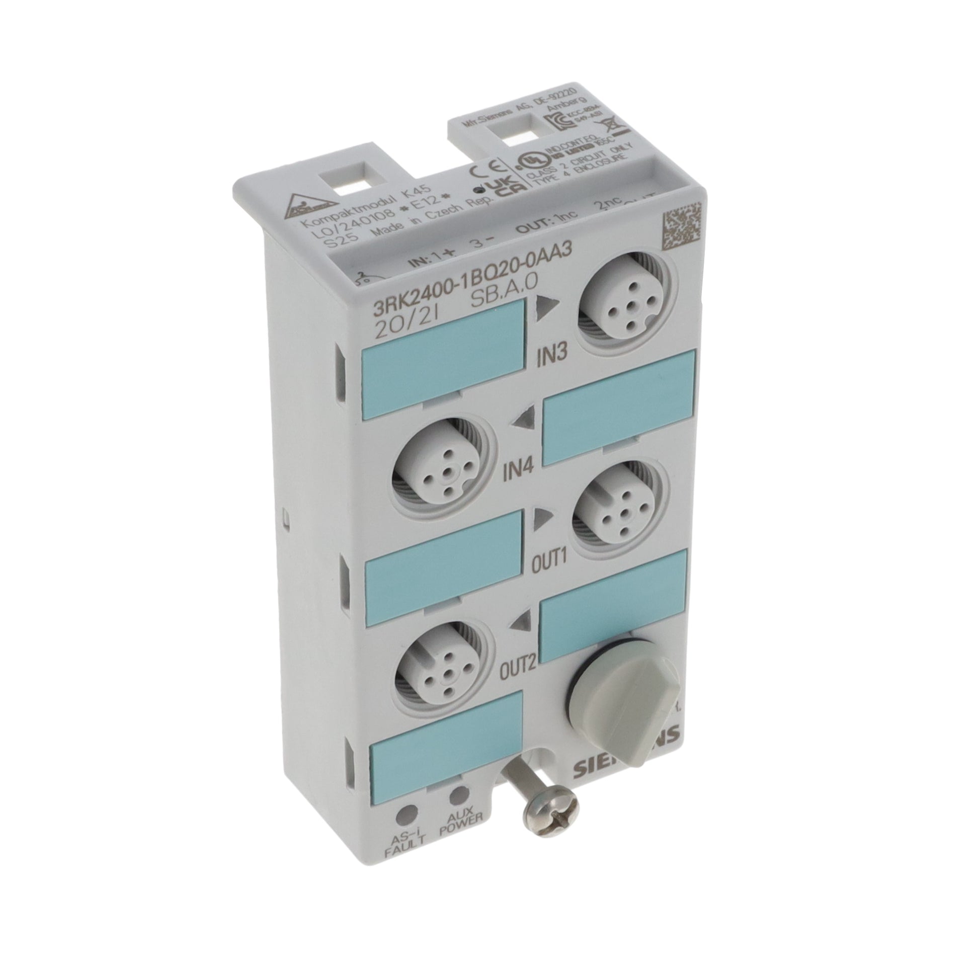 Siemens 3RK24001BQ200AA3 - Digital Module -