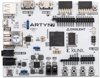 Digilent Arty Z7: AP SoC Zynq-7000 Junta de Desarrollo para Creadores y Aficionados (Art Z7-10) Tarjeta