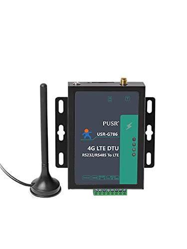 Módem serial industrial de la frecuencia global M2m Rs485 0.14 oz LTE módem serie GSM USR-G786-G