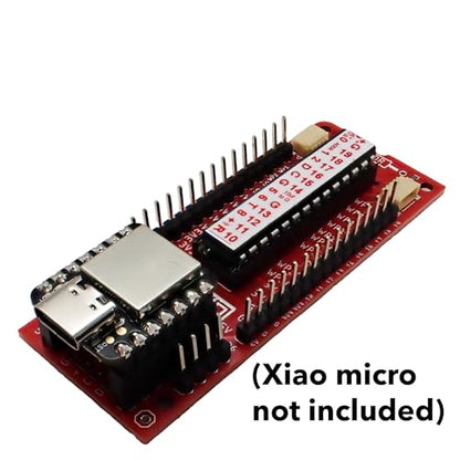 Placa de expansión y coprocesador Xiao con chip Serial Wombat 18AB PCB_0023 para Seeed Seeeduino Xiao