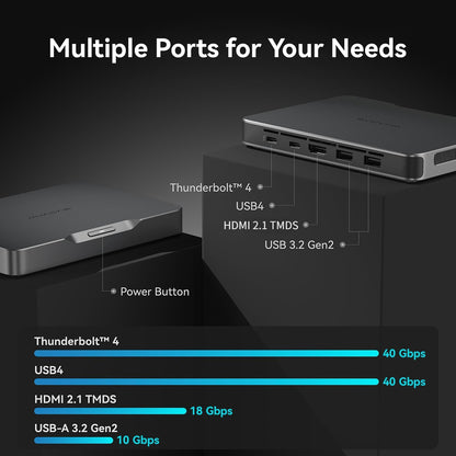 Khadas Mind 2 Mini PC - Intel Core Ultra 5 125H (14 núcleos, 18 hilos, hasta 4.5GHz) - 16GB LPDDR5+512GB SSD PC de escritorio portátil con gráficos HD y creación de IA | BT 5.3 | 4K/8K UHD | Windows
