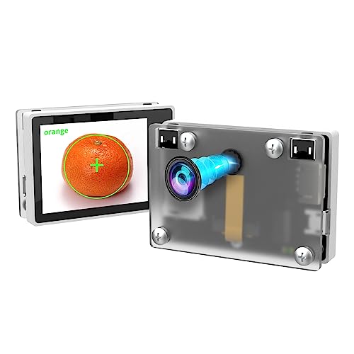 Yahboom Módulo de sensor de visión K210 para UNO RaspberryPi AI Smart Camera Código de código abierto, Cara|QR|Objeto| Color| Reconocimiento de señales de tráfico, detección de características,