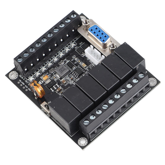 DC24V Controlador PLC Kit Controlador Lógico Programable Salida de Relé Tablero de Control Industrial Programable FX1N-14MR Módulo Controlador de Relé Tablero de Control Industrial