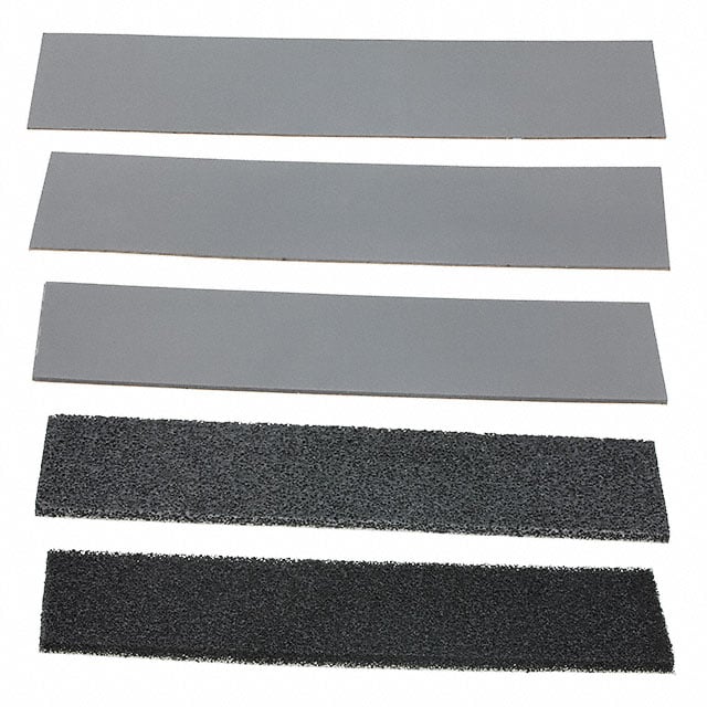 Laird Technologies EMI 304999997-NA Q-Zorb HF, Q-Zorb HP, RFLS, RFRET Kit de muestra de absorción de interferencia electromagnética (EMI) 10 piezas (10 valores - 1 cada una)