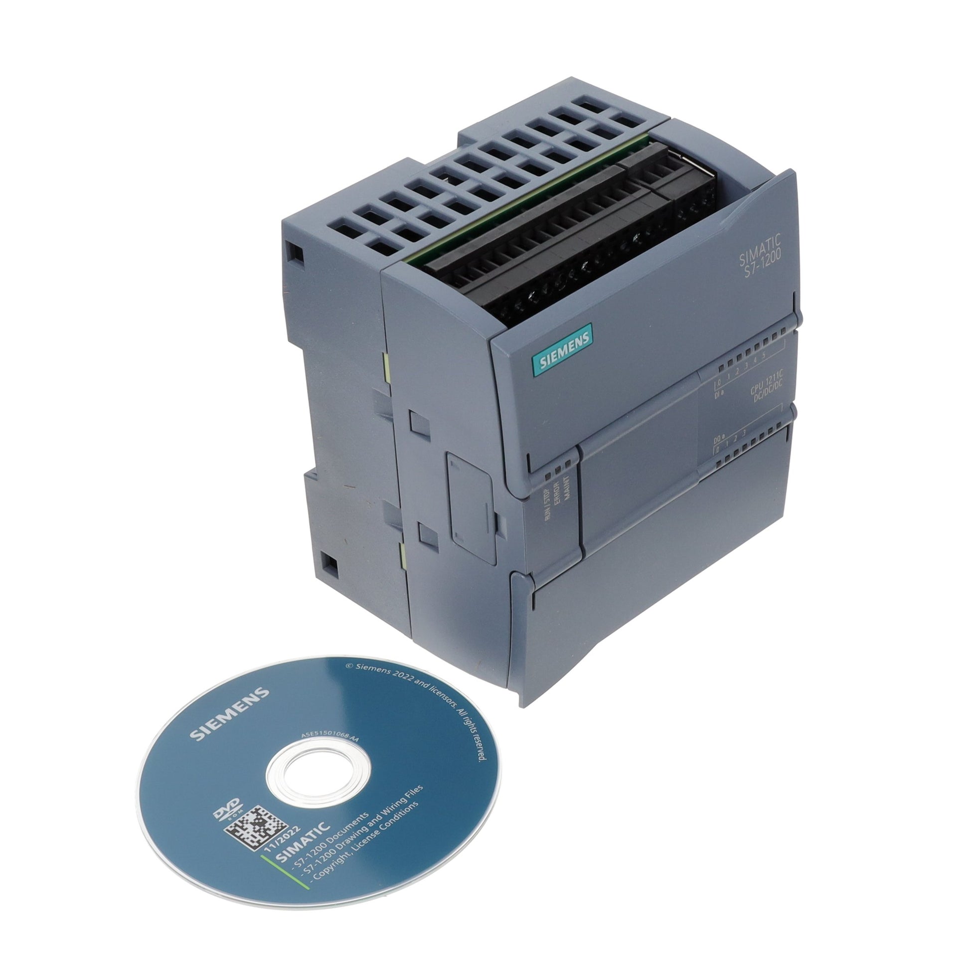 Siemens 6ES72111AE400XB0 SIMATIC CPU 1211C, DC/DC/DC, 6DI/4DO/2AI 6 - Digital