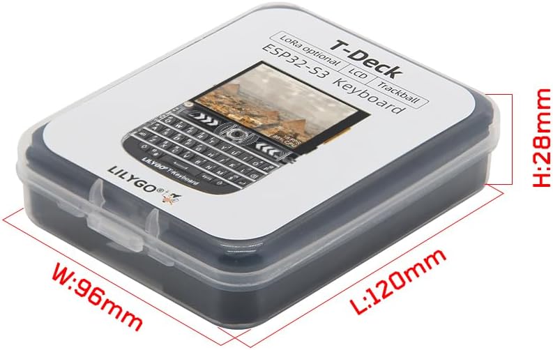 LILYGO T-Deck ESP32-S3 Meshtastic 915MHz LoRa BLE WiFi TTGO Module LoRaWAN Tablero de desarrollo de largo alcance con pantalla LCD de 2.8 pulgadas