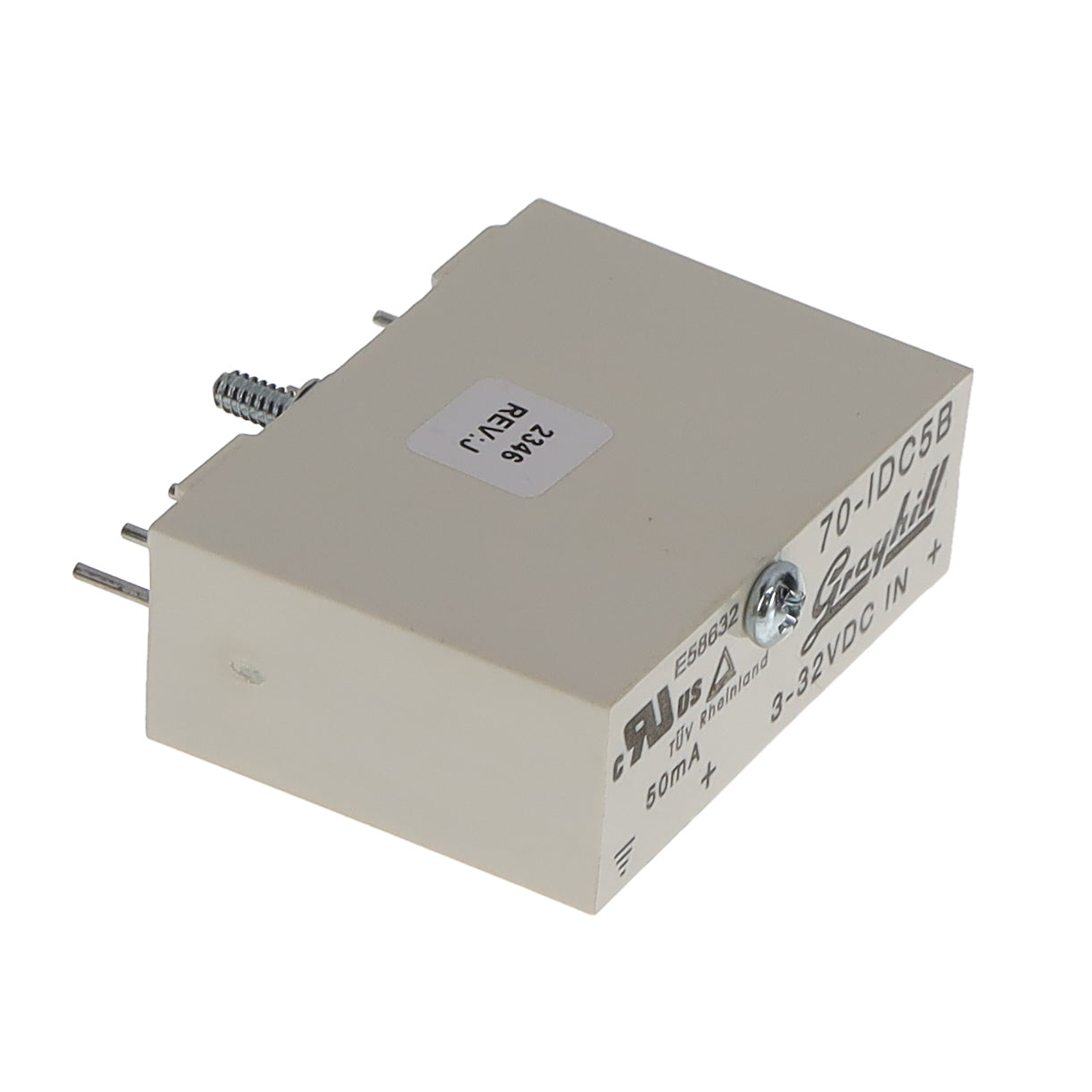 Grayhill Inc. 70-IDC5B 70 Módulo de entrada de CD Blanco