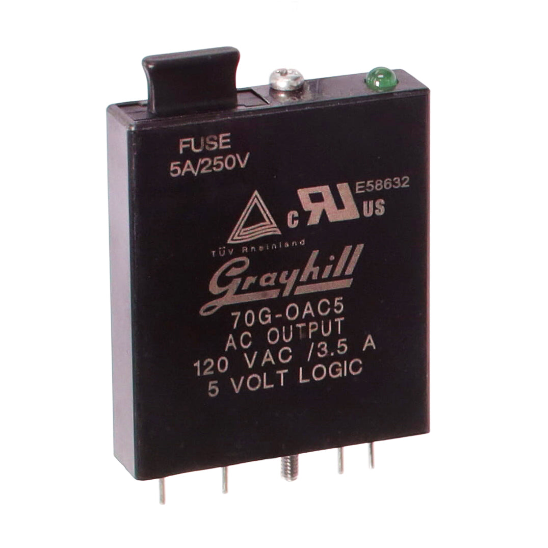 Grayhill Inc. 70G-OAC5 70 Módulo de salida de CA Negro