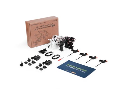 SO-ARM101 Kit de servomotor de brazo AI de bajo costo Pro para LeRobot (versión ensamblada) SO-ARM101