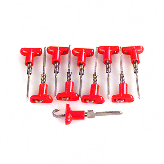 E-Z-Hook 81-1-S RED E-Z-NAILCLIP™ 81-1 Standard Hook Through Hole