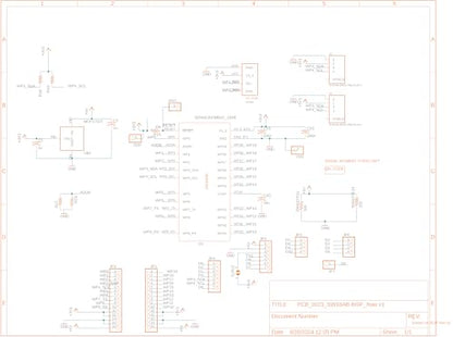 Placa de expansión y coprocesador Xiao con chip Serial Wombat 18AB PCB_0023 para Seeed Seeeduino Xiao