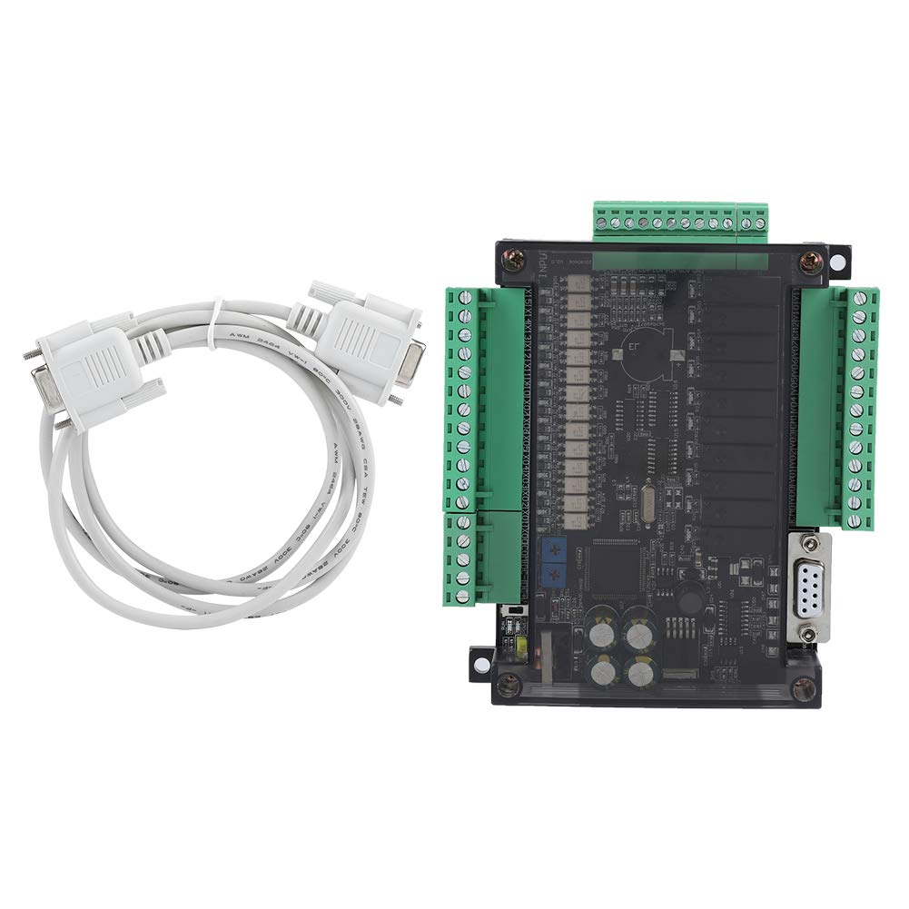 Controlador lógico programable del PLC de DC24V, módulo de control de la retransmisión del PLC de FX3U-24MR, tablero de control industrial apoya la conexión de HMI