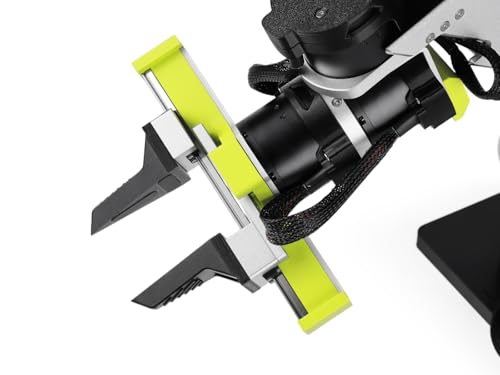 reBot B601-DM Kit de brazo robótico ensamblado con agarre, brazo robot de código abierto 6+1 DoF, Python SDK y ROS1/ROS2 compatible con robótica AI, educación STEM, investigación y desarrollo