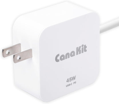 CanaKit Raspberry Pi 5 Starter Kit MAX - Turbina Blanco (256 GB Edition) (8GB RAM)