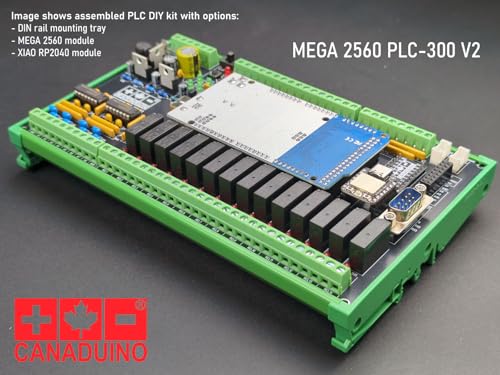 CANADUINO® MEGA2560 PLC-300 V2 Kit de soldadura DIY para Arduino MEGA 2560