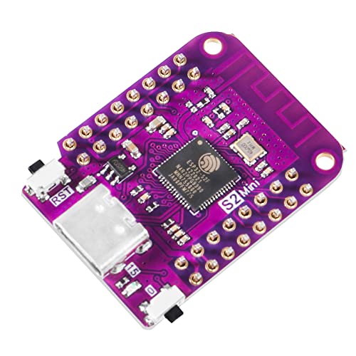 3 unids ESP32 S2 Mini WiFi basado en placa ESP32-S2FN4R2 ESP32-S2 4MB flash tipo C conectar compatible con MicroPython
