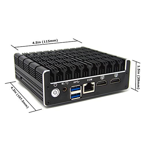 Protectli Vault FW2B - 2 puertos, microdispositivo cortafuegos/mini PC - Intel Dual Core, AES-NI, Barebone