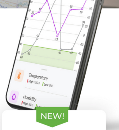 Fourtec Registrador de datos multiusos de temperatura y humedad relativa Fourtec MicroAir WiFi | Data Logger Solutions  EC850-W