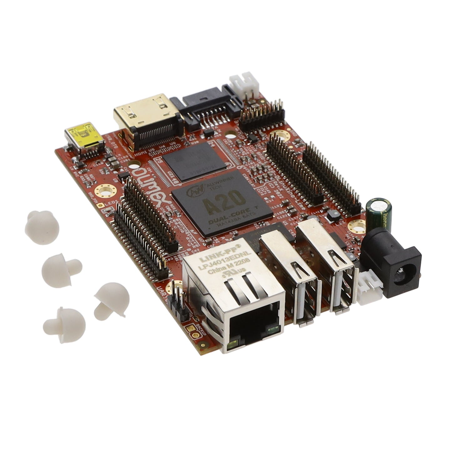Olimex LTD A20-OLINUXINO-LIME-E16GS16M OLinuXino - Allwinner A20 ARM Cortex-A7