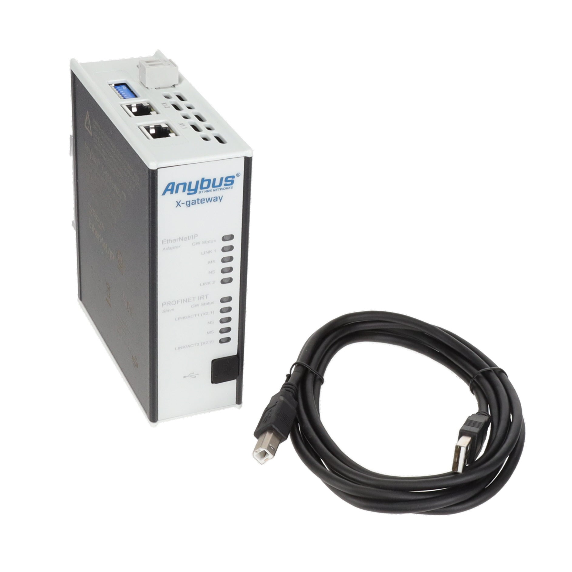 HMS Networks AB7504-F - PROFINET IRT TO ETHERNET/IP Gateway