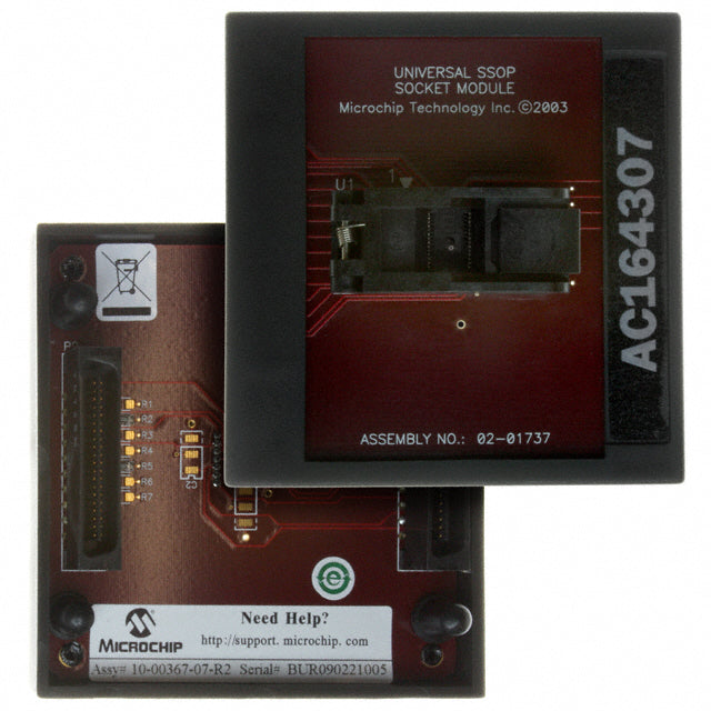 Microchip Technology AC164307 - Socket Module - SSOP MPLAB® PM3