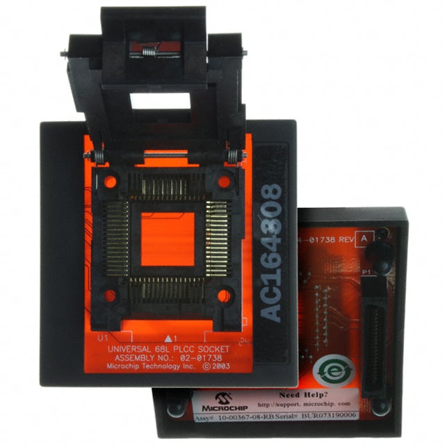 Microchip Technology AC164308 - Socket Module - PLCC MPLAB® PM3