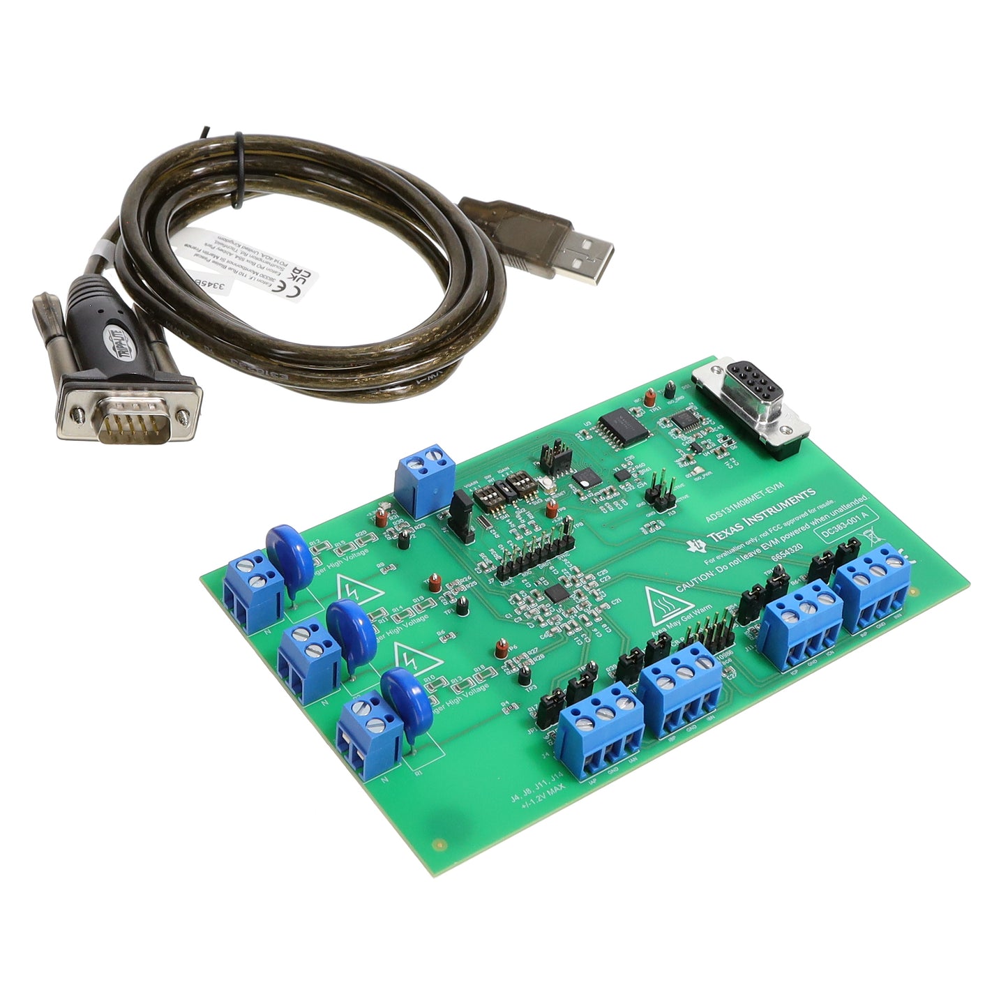 Texas Instruments ADS131M08MET-EVM - Interface Analog Front End (AFE)