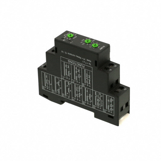 Altech Corporation AMT10-S1 AMT Riel DIN Relé mecánico 0.1 seg ~ 100 h 8A a 240VCA