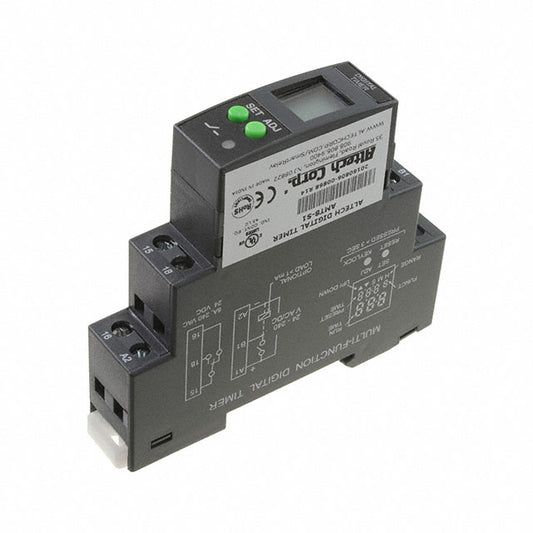 Altech Corporation AMT8-S1 AMT Riel DIN Relé mecánico 0.1 seg ~ 999 h 8A a 240VCA