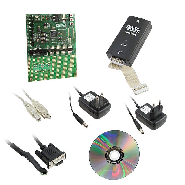 Analog Devices Inc. EVAL-ADUC7026QSPZ MicroConverter® QUICKSTART PLUS ADUC7026 EVAL BD