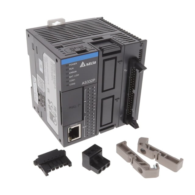 Delta Electronics/Industrial Automation AS332P-A AS AS300 CPU - 16 DI, 16 DO, PNP SO 16 - Digital