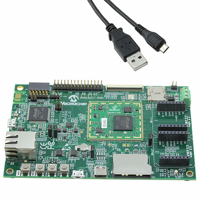 Microchip Technology ATSAMA5D27-SOM1-EK1 AT91SAMA5 MPU