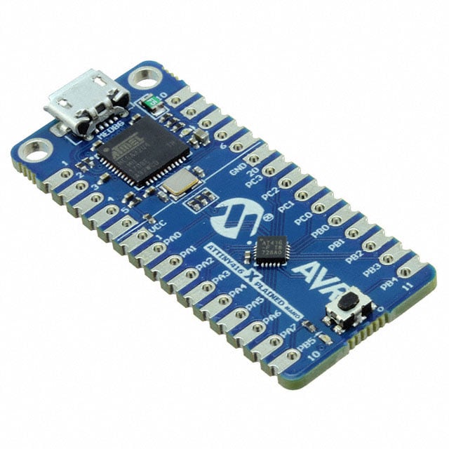 Microchip Technology ATTINY416-XNANO AVR® ATtiny, Functional Safety (FuSa) XPLAINED NANO ATTINY416 EVAL BRD MCU 8 bits AVR