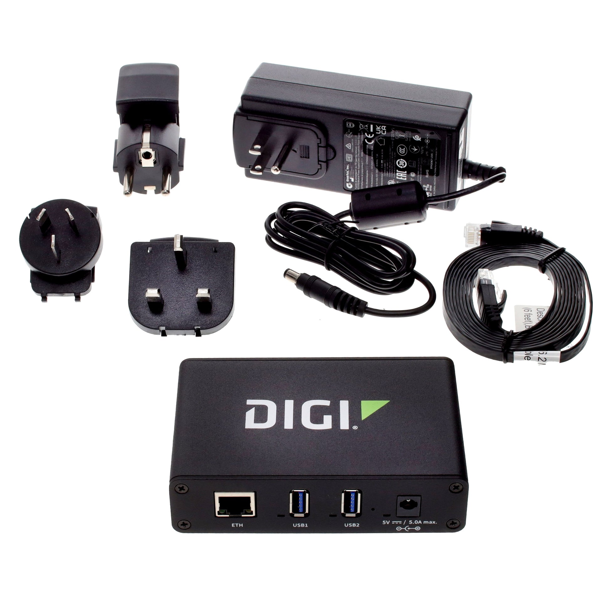 Digi AW02-G300-GLB - Ethernet to USB USB 3.1