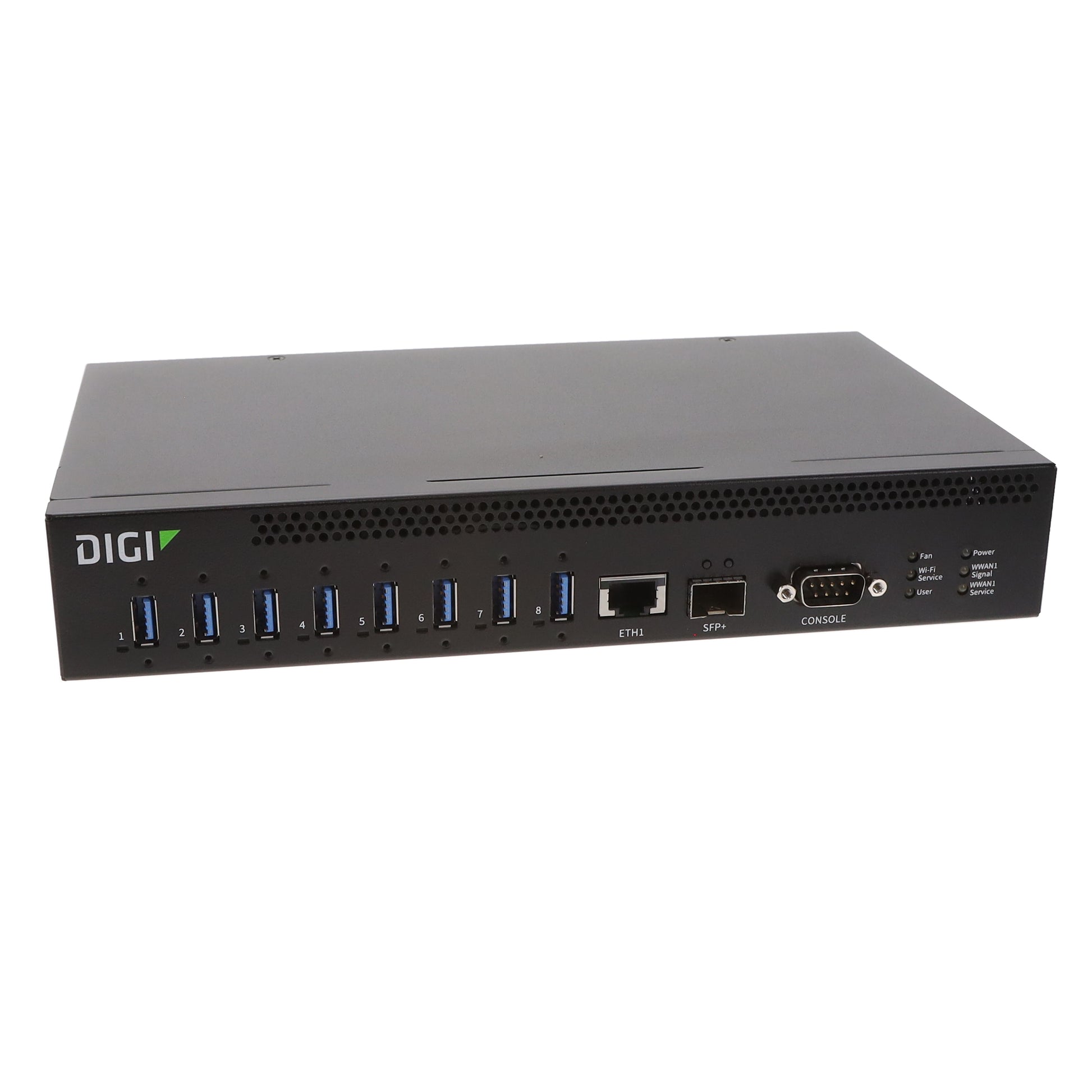 Digi AW08-W300 AnywhereUSB® Plus Ethernet to USB USB 3.1